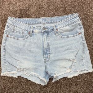 Old Navy High-Waisted Distressed Denim Shorts